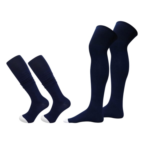 Baseball/Softball Socks Over The Knee, Extra Long Football Socks