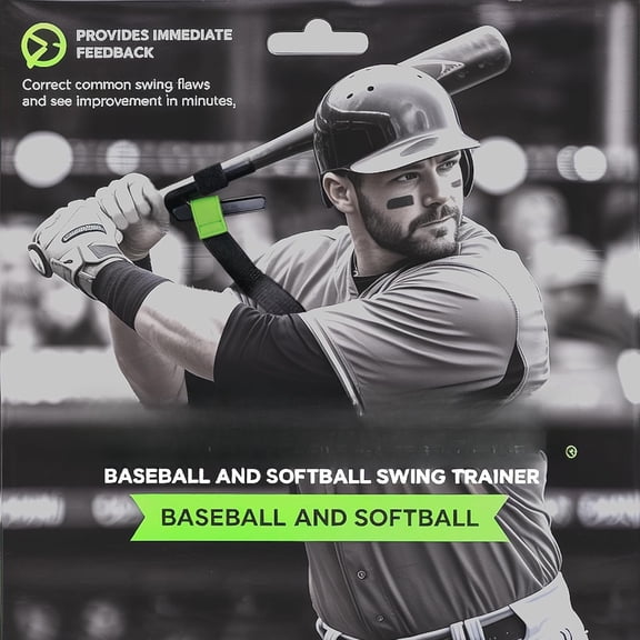Baseball/Softball Swing Trainer Aid - Equipment for Batting and Hitting