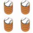 thumbnail image 1 of Baseball Softball Tire Rim Wheel Aluminum Valve Stem Caps, Multiple Colors, 1 of 1