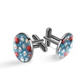 thumbnail image 1 of Baseball Sophisticated Style: Men's Stainless Steel Cufflinks for Dress Shirts, Weddings, and Formal Events, 1 of 6