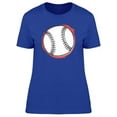 thumbnail image 1 of Baseball Sport Doodle T-Shirt Women -Image by Shutterstock, Female Medium, 1 of 2