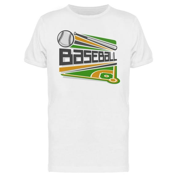 Baseball  Sport T-Shirt Men -Image by Shutterstock, Male x-Large