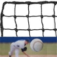 thumbnail image 1 of Baseball Sports Training Protective Net, 8×10Ft Outdoor Batting Cage Net With Hanging Hooks & Ropes For Baseball Suitable For Baseball Training & Sports Practice, 1 of 7