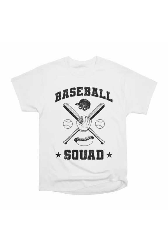 Baseball Squad T-Shirt Tee Gift For Him Merch For Her Apparel For Friend