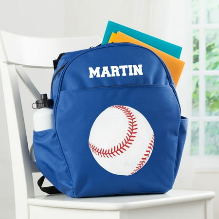 Baseball Star Personalized Backpack