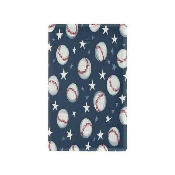 Baseball Stars Pattern Light Switch Cover Switch Plate Outlet Cover Plug Cover for Electrical Outlet