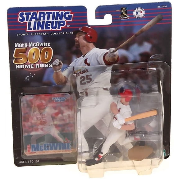 Baseball Starting Lineup 2000 Mark McGwire 500 Home Runs Collectible Figure