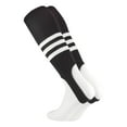 thumbnail image 1 of Baseball Stirrups Pattern B (Black/White, Large), 1 of 2