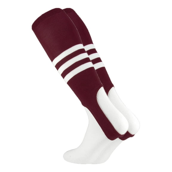 Baseball Stirrups Pattern B (Maroon/White, Medium)