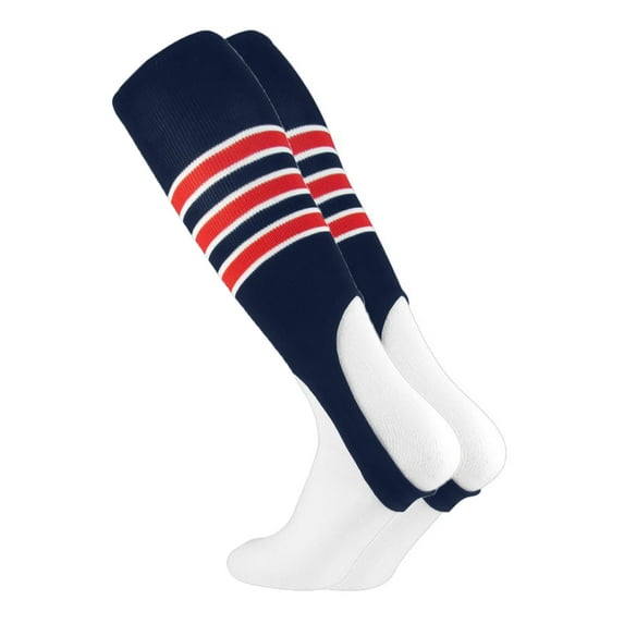 Baseball Stirrups Pattern D (Navy/Scarlet/White, Large)