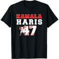 thumbnail image 1 of Baseball Style Kamala Vote For 2024 President Kamala-Harris T-Shirt, 1 of 3