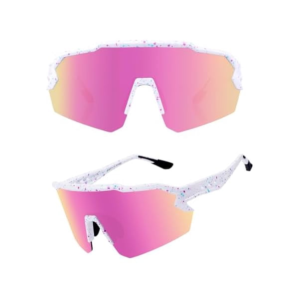 Baseball Sunglasses For Men Women,Sports Sunglasses For Baseball Running Cycling UV400 protection TR90 Frame 615