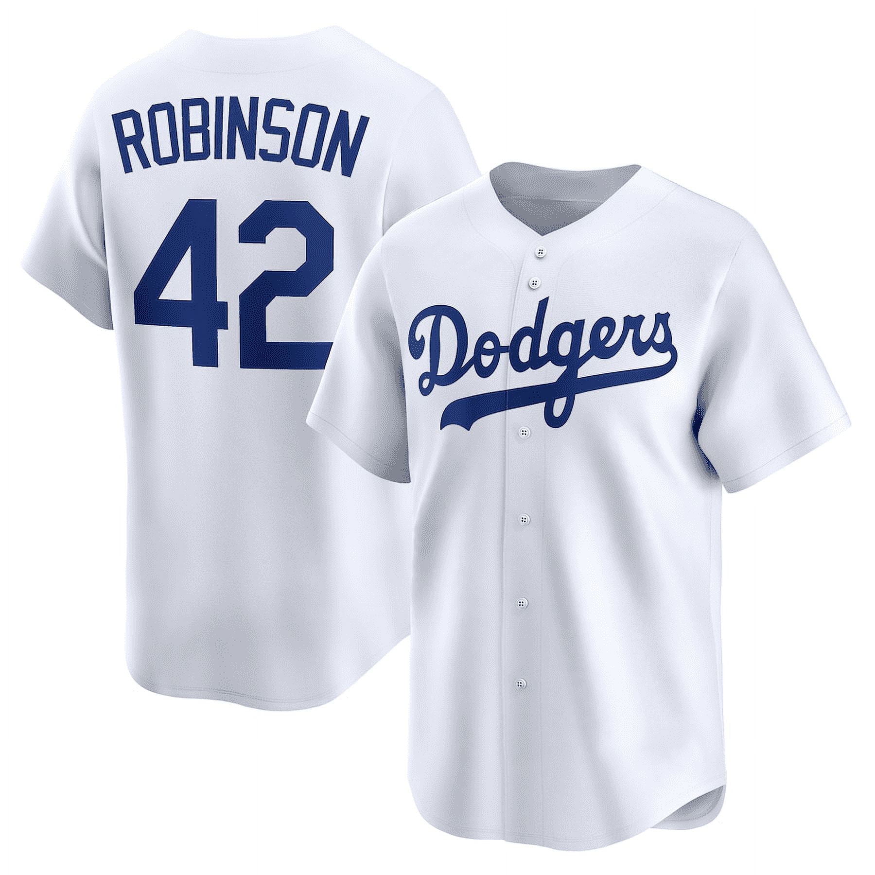 Baseball Team Men's Jackie Robinson#42 Jersey Classic Season Team