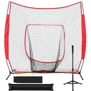 Baseball Tee Batting Tee Baseball Tees for Hitting Softball Batting Tee Portable Tripod Stand Base Tee for Hitting Training Practice with Carrying Bag