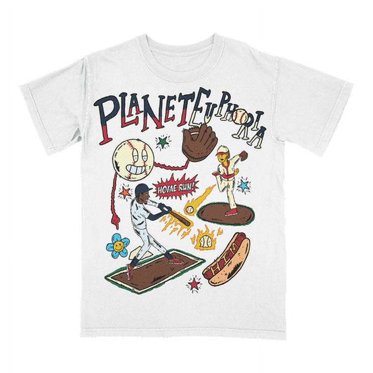 Baseball Tee, Full Color, Full Size Unisex Tee Gift for Fans Menswear