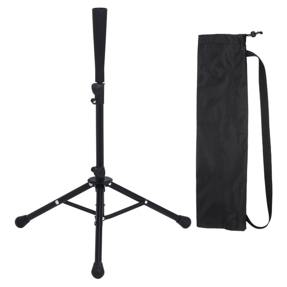Baseball Tee Portable Baseball Tee Adjustable Height 25" to 41" Tripod Softball Tee Stand