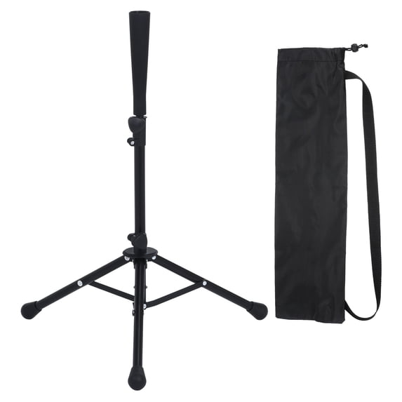 Baseball Tee Portable Baseball Tee Adjustable Height 25" to 41" Tripod Softball Tee Stand