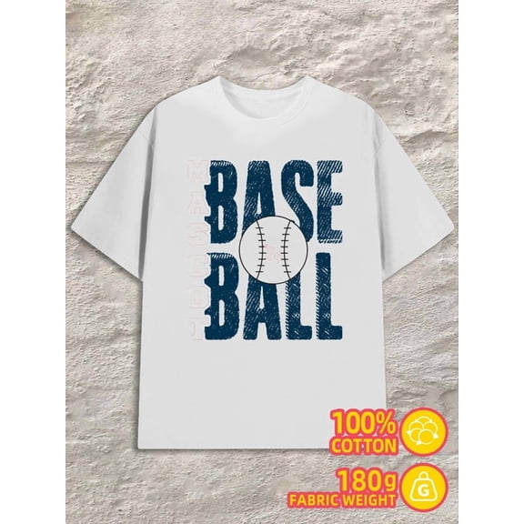 Baseball Tee for men 180G 100% Cotton white Retro Unisex Shirt Short Sleeve tshirts Casual Unisex Shirt Graphic tshirts Classic Unisex Shirt Cotton tshirts