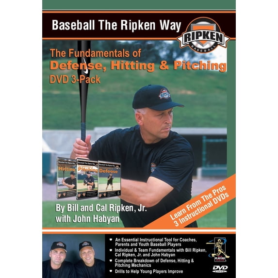 Baseball the Ripken Way 3-Pack (DVD) NEW