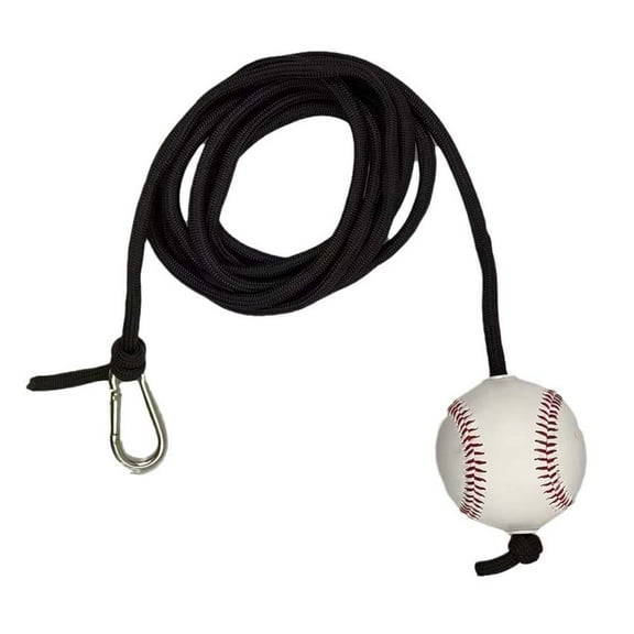 Baseball Trainer Ball Baseball Batting Training Set with 118.11inches Elastic Rope Baseball Practice Equipment for Beginner Adult Youth Player Baseball Hitting Trainer with Hook for Indoor Outdoor