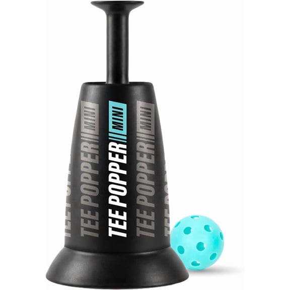 Baseball Training Tee Popper Mini, Batting Tee for Perfect Swings, Baseball Training for Hitting Without a Pitcher (3 Mini Popper Ball Included)