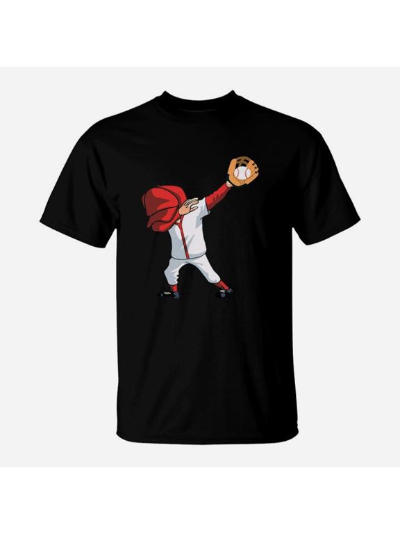 Baseball Tshirt Funny Dabbing Dance Baseball Tee TShirt
