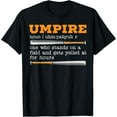thumbnail image 1 of Baseball Umpire Baseball Player Baseball Team Sport T-Shirt, 1 of 7