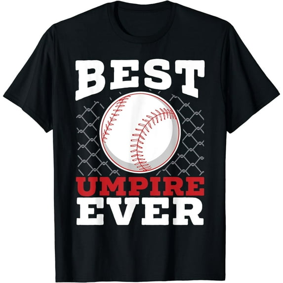 Baseball Umpire Referee Game Official Outfield T-Shirt