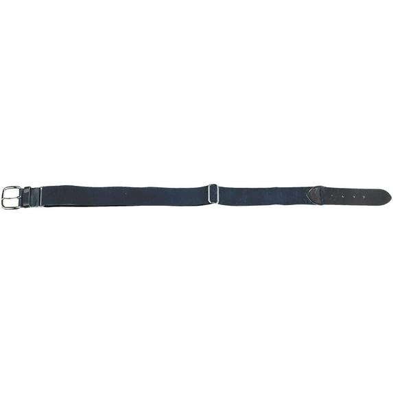 Baseball Uniform Belt, 1-1/2" Elastic Belt with 1-1/2" Buckle, Black