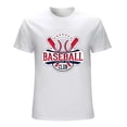 thumbnail image 1 of Baseball Vector Logo Emblem T-Shirt Retro Sports Team Tee, 1 of 5