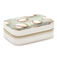 thumbnail image 1 of Baseball Velvet Portable Jewelry Organizer Box with Removable Compartment - Gift and Jewelry Display, 1 of 7