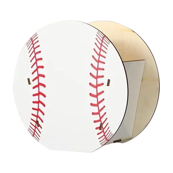 Baseball Wall Storage Basket for BedRoom Decor, Hanging Organizer for Toys and Plants