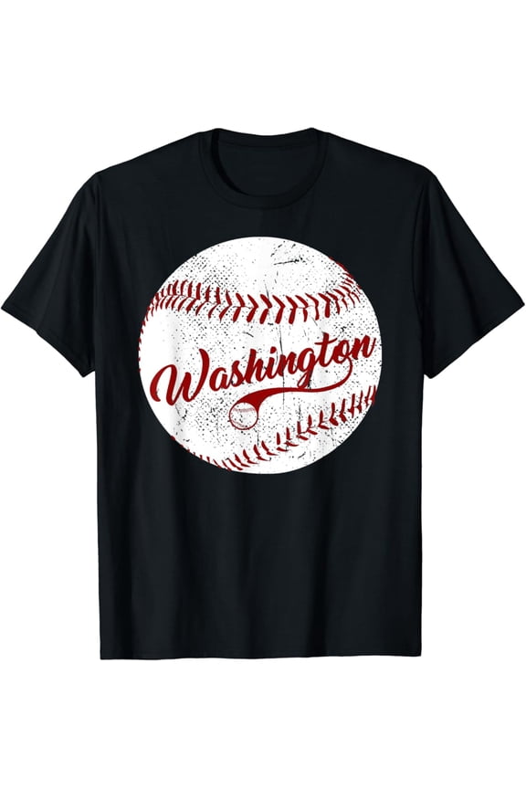 Baseball Washington Dc Team, Love Baseball National Pastime Unisex Men Women T-Shirt S-5XL - Best Birthday Gifts, Vintage Birthday Gift