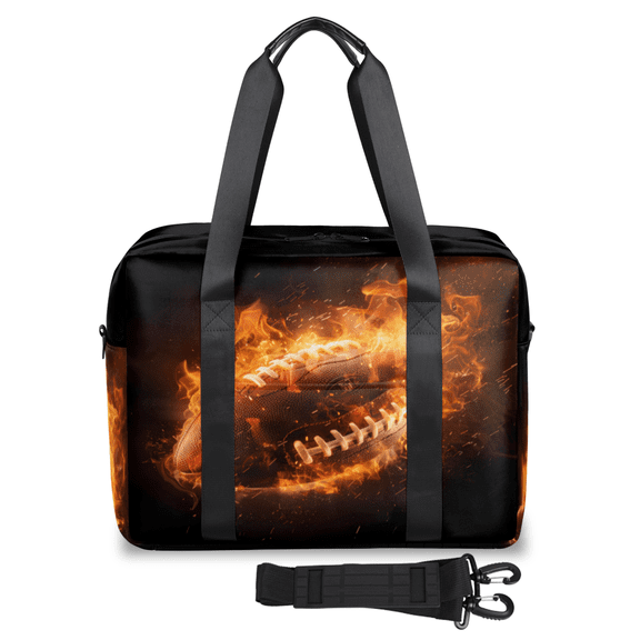 Baseball Weekender Bag, 32L Travel Tote Bag with Detachable Strap,Sports Gym Tote Bag for Men, Ideal for Carry-On and Gym Use