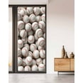 thumbnail image 1 of Baseball Window Privacy Film Stained Glass Window Film Decorative Windows Cover Static Windows Cling for Glass Door White Red Art Sport Stickers for Bathroom 35.4"x78.7", 1 of 7