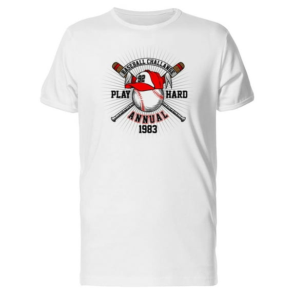 Baseball With A Cap Sport Tee Men's -Image by Shutterstock