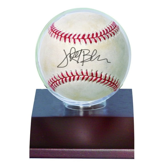 Baseball Wood Base Display Holder