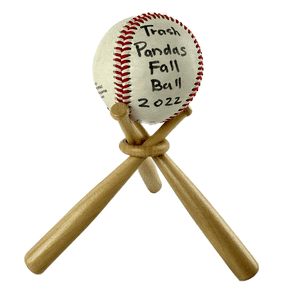 Baseball Wood Stand Baseball Stand Holder Wooden Base Ball Stand Display Holder - 4pk