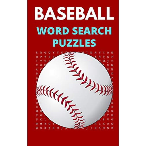 Pre-Owned Baseball Word Search Puzzles: 5x8 Puzzle Book for Adults and Teens with Solutions Paperback