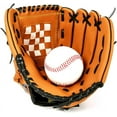 thumbnail image 1 of Baseball and Softball Pitcher Gloves for Kids Adult Left Hand Brown, Litchi Grain Thickened, 1 of 6