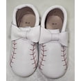 thumbnail image 1 of Baseball bow Girls leather fringe moccasins NEEDS CHANGED, 1 of 2