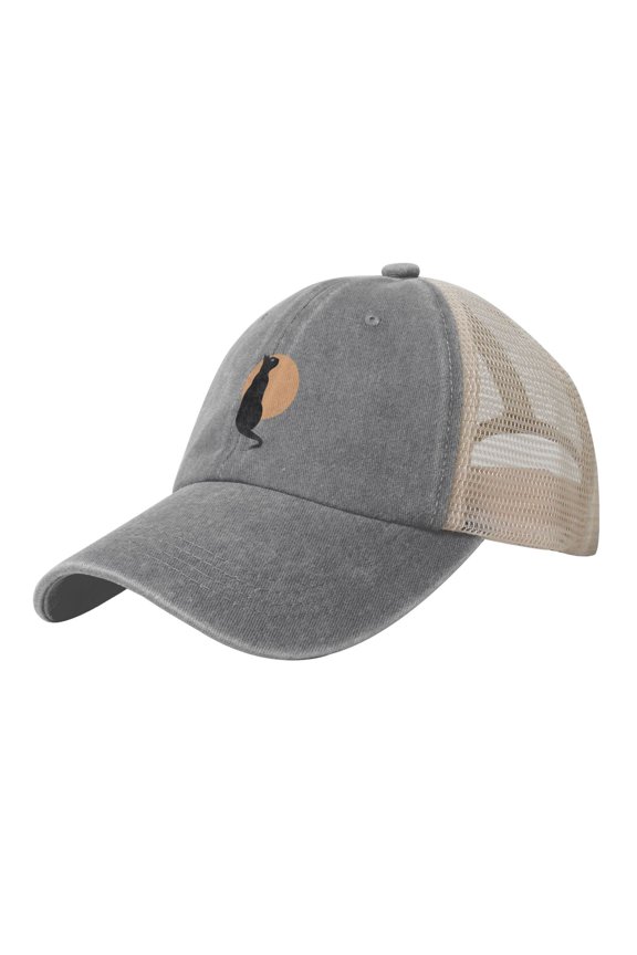 Baseball cap dad hat Printing,Sports,Gardening,Walking,Boating,Vacation,Camping,Hiking,Fishing,Summer,School,Travel,BirthdayGray One Size