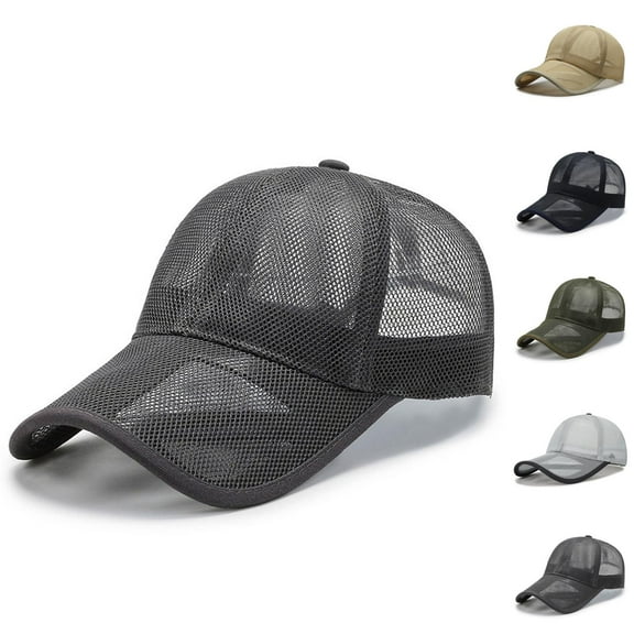 Baseball cap unisex printed hat – Washed vintage soft-top cap for men & women, beach hat style trucker hat, breathable sun hat with adjustable strap, ideal for summer travel and casual wear