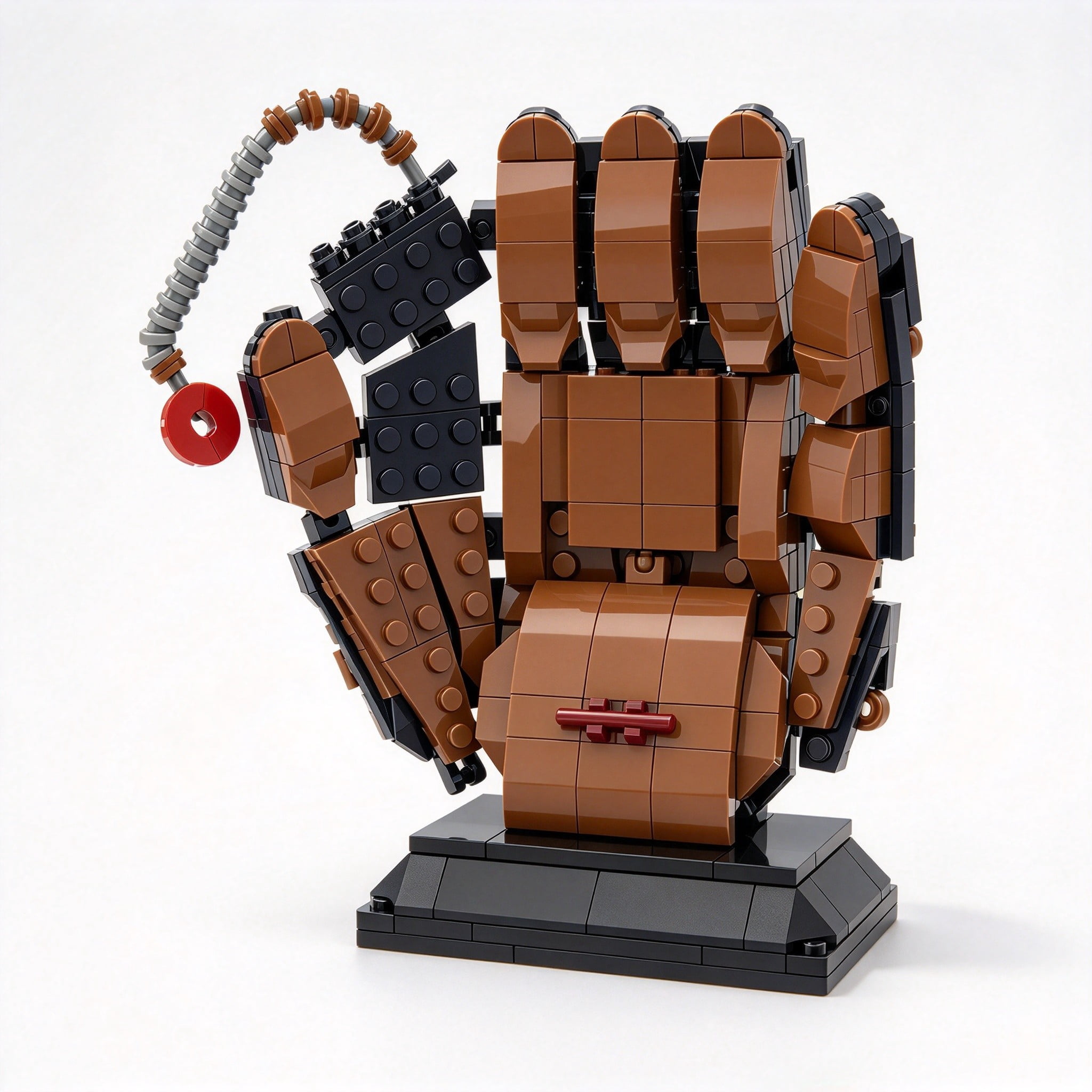 Baseball glove building block model sports collectible building block ...