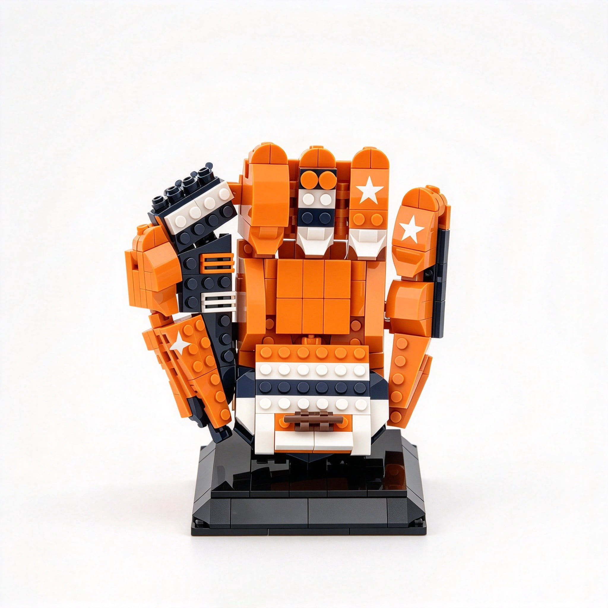 Baseball glove building block model sports collectible building block ...