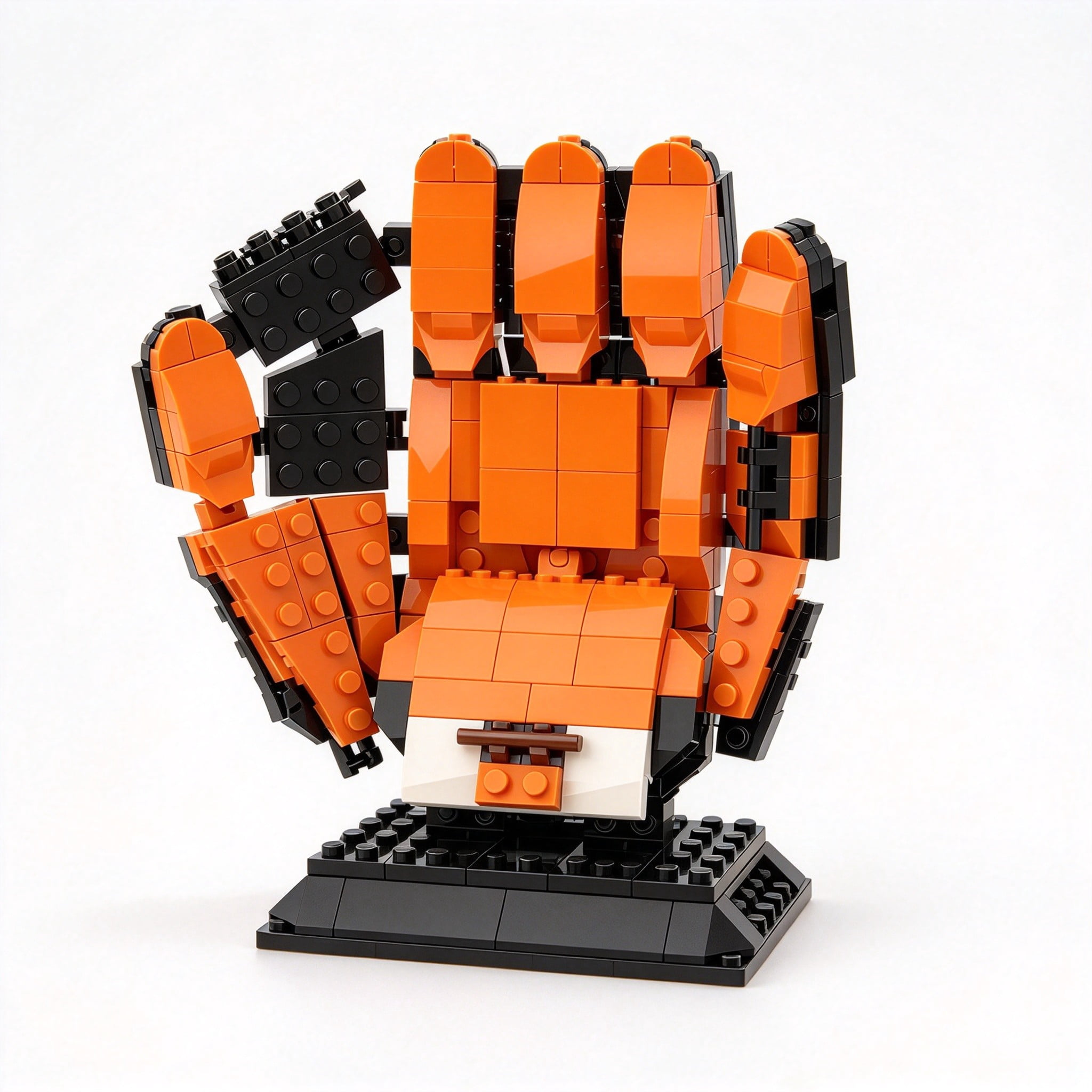 Baseball glove building block model sports collectible building block ...