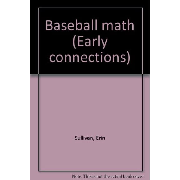 Pre-Owned Baseball math (Early connections) Paperback