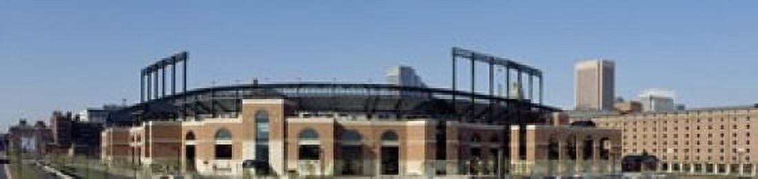 Baseball park in a city Oriole Park at Camden Yards Baltimore Maryland USA Canvas Art - Panoramic Images (20 x 5)