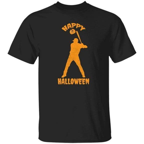 Baseball player Happy Halloween Unisex T-Shirt Baseball mom tee
