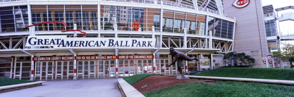 Baseball stadium Great American Ball Park Cincinnati Ohio USA Canvas Art - Panoramic Images (12 x 36)